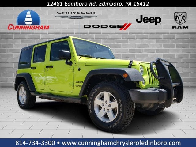 2017 Jeep Wrangler Unlimited Sport 4x4