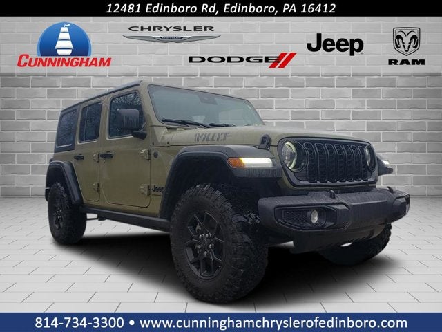 2025 Jeep Wrangler 4-Door Willys 4x4
