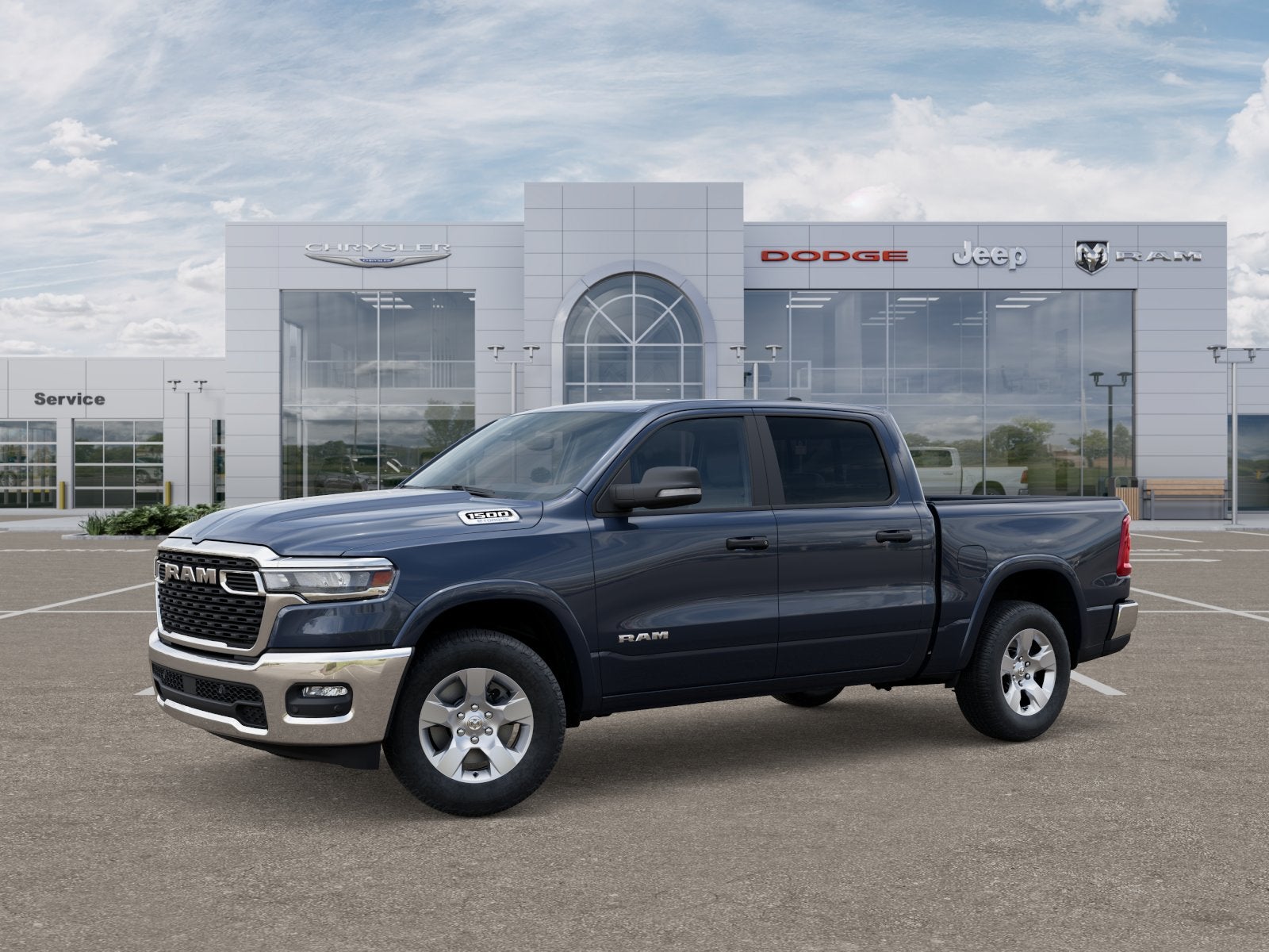 2025 RAM Ram 1500 RAM 1500 BIG HORN CREW CAB 4X4 5'7' BOX